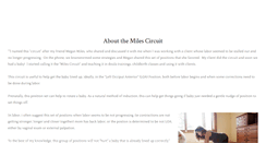 Desktop Screenshot of milescircuit.com