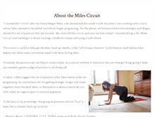 Tablet Screenshot of milescircuit.com